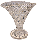 Vintage Diamond-Cut Crystal Centrepiece Bowl