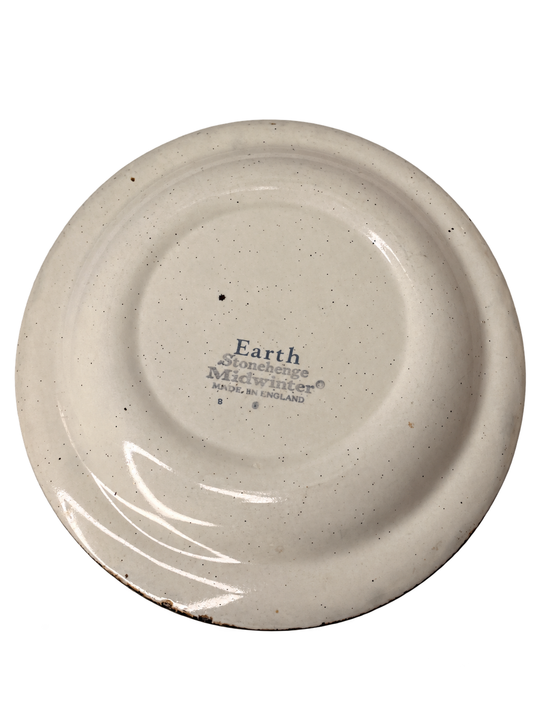 3-Piece Speckled Stoneware Bowl & Plate Set