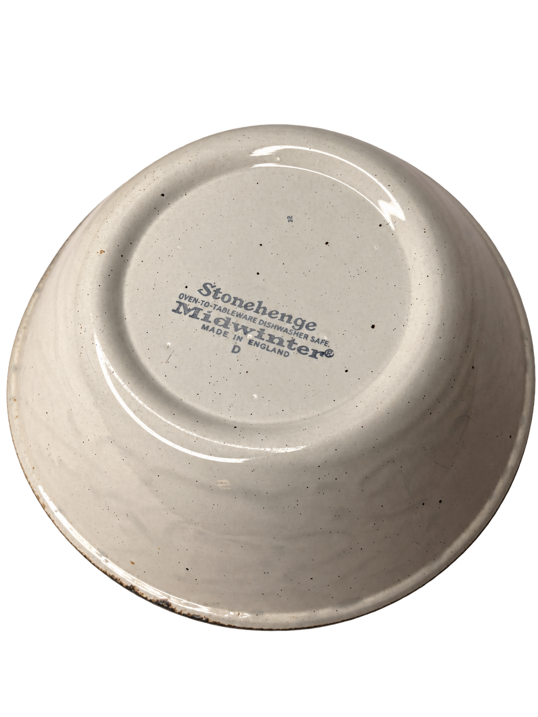 3-Piece Speckled Stoneware Bowl & Plate Set