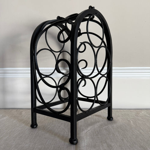 Arched Scrollwork Wine Rack