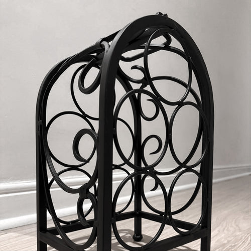 Arched Scrollwork Wine Rack