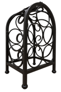 Arched Scrollwork Wine Rack